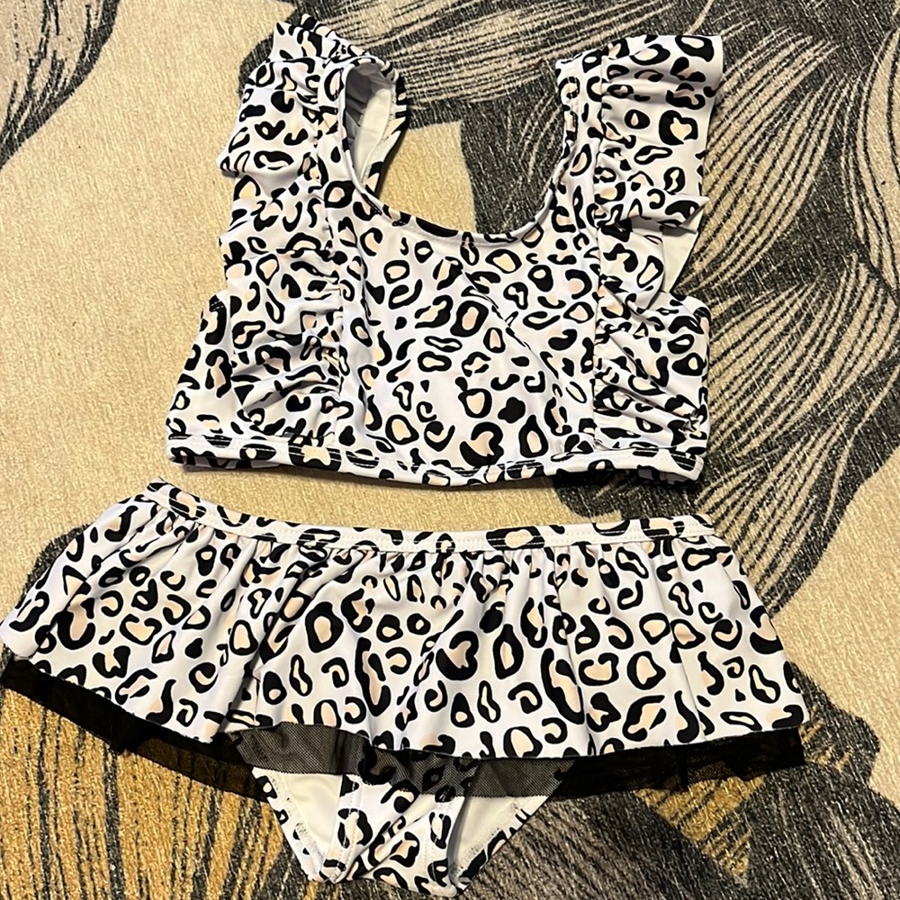 Toddler girls 2 piece swimsuit